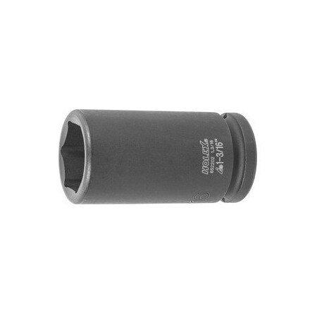 Holex Impact Socket, 3/4 inch Drive, 6 pt, Deep, 1.3/16 inch 652202 1.3/16